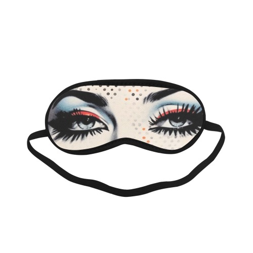 Hollywood Midge Pop Art Eyes Mask Sleeping Mask
