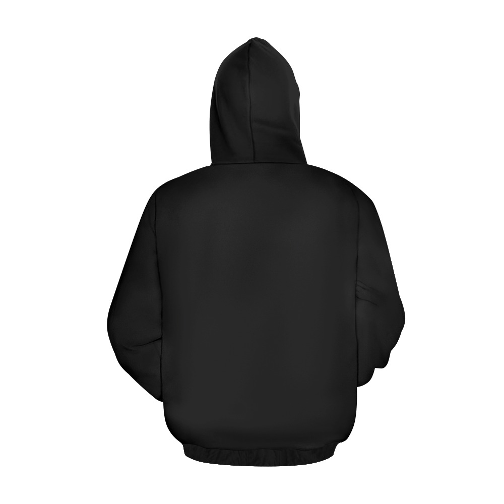 HEADWRAPS N WKOUTS BLK Hoodies All Over Print Hoodie for Men (USA Size) (Model H13)