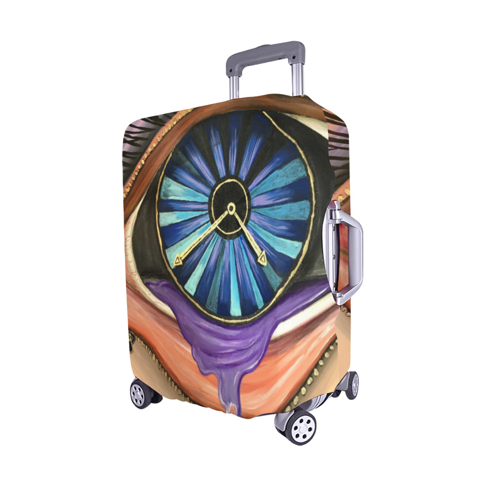 Open Your Eyes Luggage Cover/Medium 22"-25"