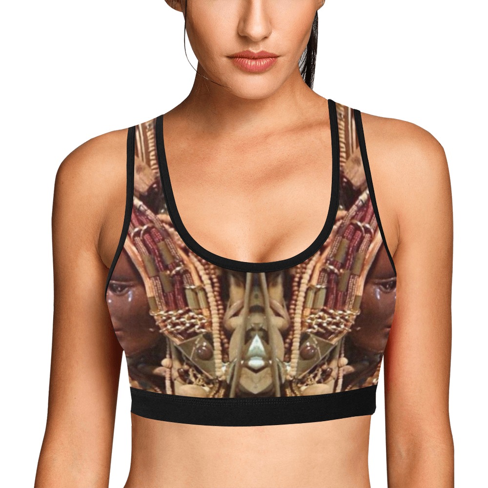 Armalanikai Women's All Over Print Sports Bra (Model T52)