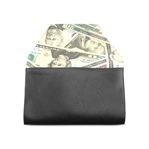 US PAPER CURRENCY Clutch Bag (Model 1630)