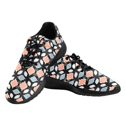 Digital abstract Men's Athletic Shoes (Model 0200)