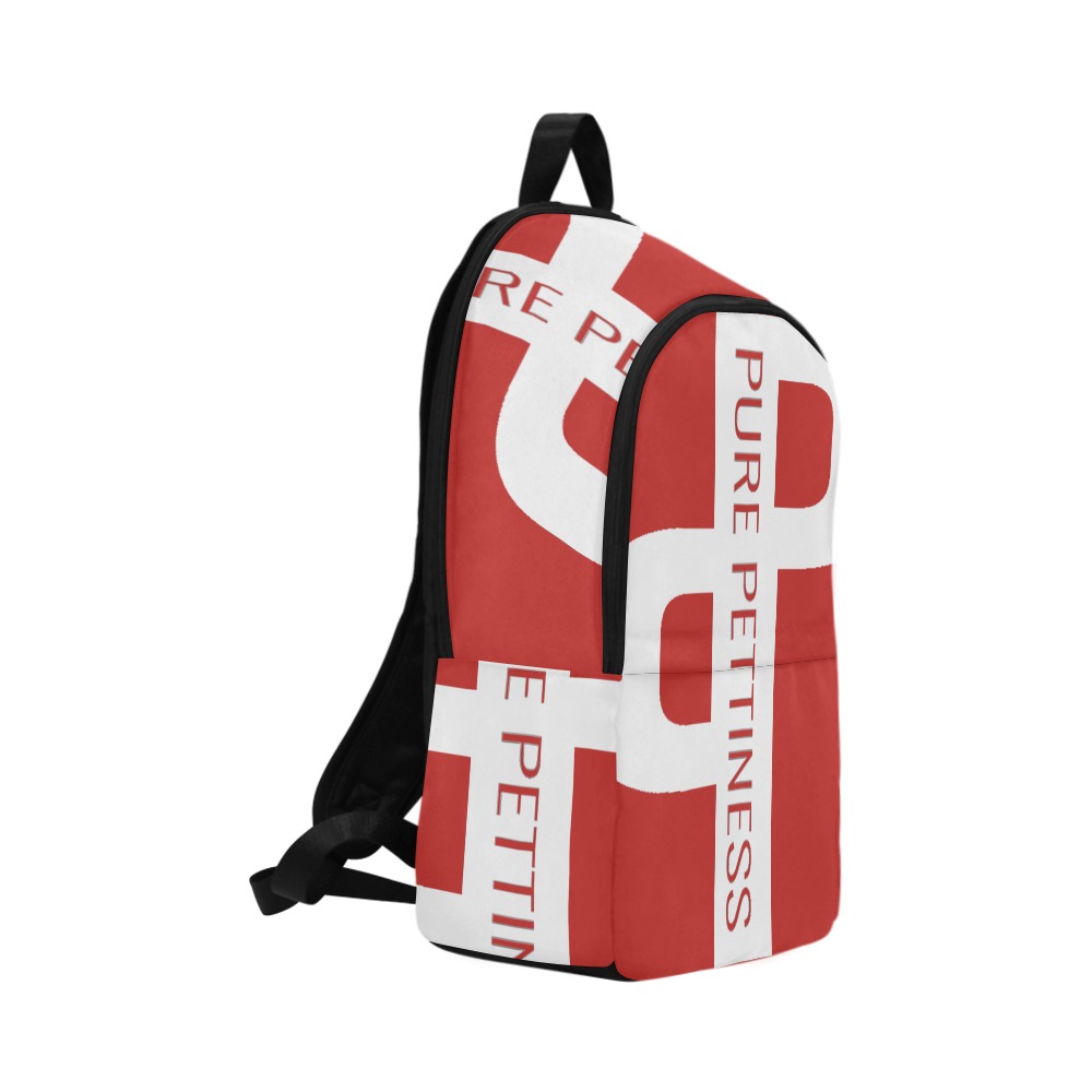 Pure Pettiness Red backpack Fabric Backpack for Adult (Model 1659)