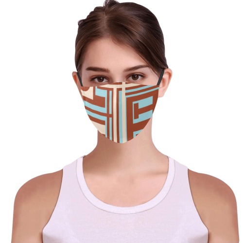 Model 1 3D Mouth Mask with Drawstring (15 Filters Included) (Model M04) (Non-medical Products)