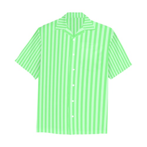 checks (42) Hawaiian Shirt with Chest Pocket (Model T58)