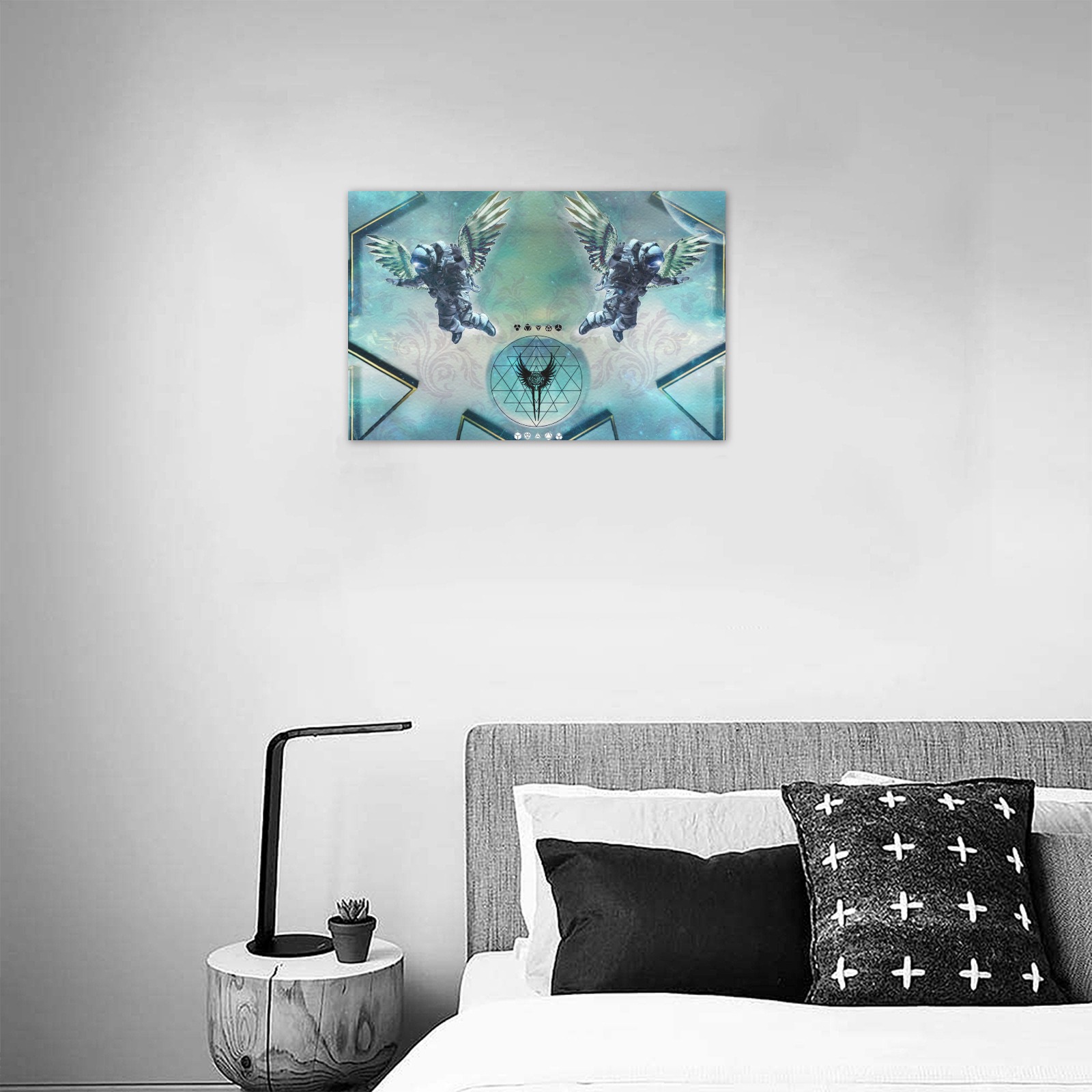 Zero G Wall Art Upgraded Canvas Print 18"x12"