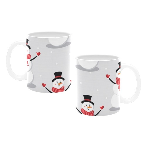 Snowmen White Mug(11OZ)