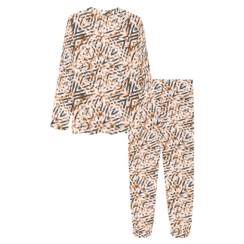Geometric vintage mosaic 23 Women's All Over Print Pajama Set