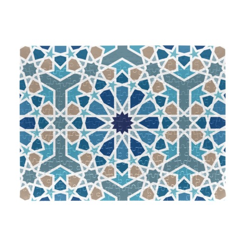 Arabic Geometric Design Pattern A3 Size Jigsaw Puzzle (Set of 252 Pieces)