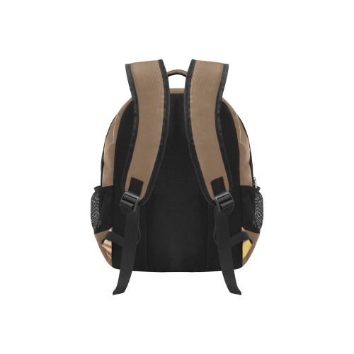 Girl Boss - T-shirt - Black  -Milan Templates  - 01 - Background black Multifunctional Backpack (Model 1731)