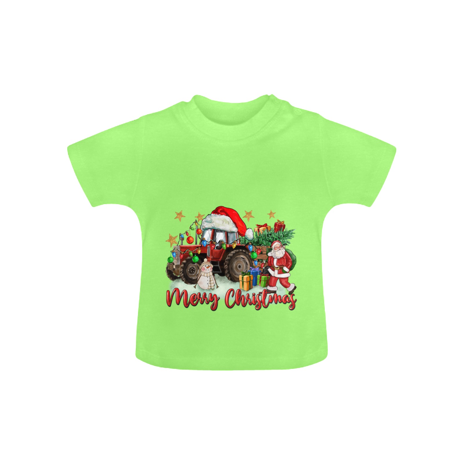 Merry Christmas T shirt Baby Classic T-Shirt (Model T30)