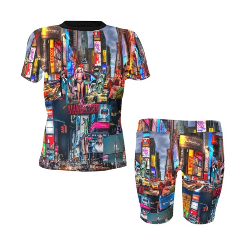 Welcome to Manhattan Collectable Fly Women's Short Yoga Set