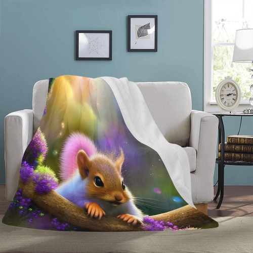 Baby Squirell Ultra-Soft Micro Fleece Blanket 54''x70''
