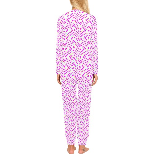 CRAZYPINK Women's All Over Print Pajama Set