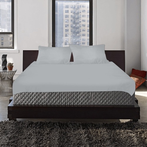 Stratocumulus gray 3-Piece Bedding Set