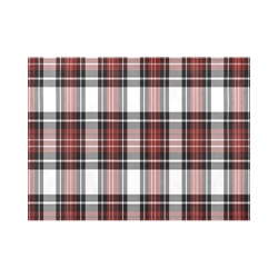 Red Black Plaid Placemat 14’’ x 19’’ (Set of 2)