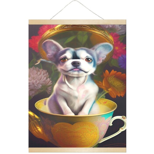 Teacups Puppies 6 Hanging Poster 18"x24"