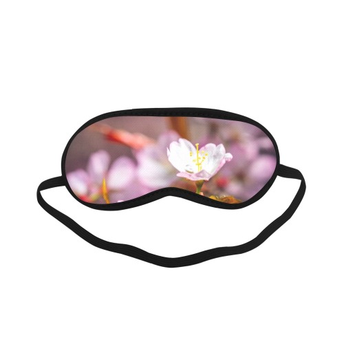 Sakura cherry flower enjoys sunshine in spring. Sleeping Mask