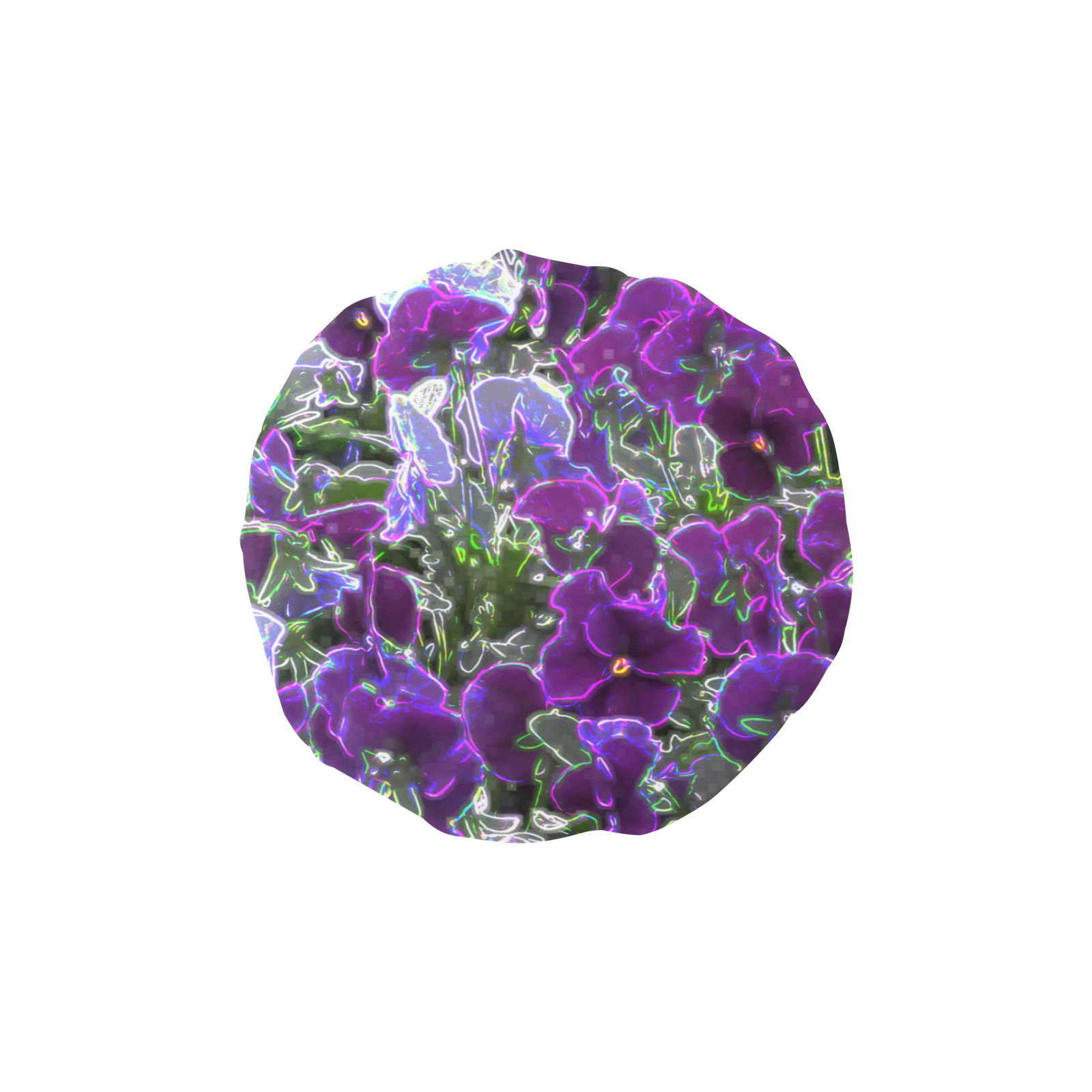 Field Of Purple Flowers 8420 Shower Cap