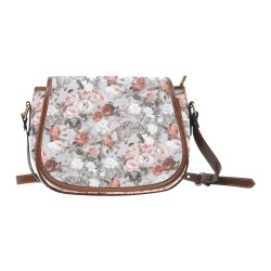 Blossom Saddle Bag/Small (Model 1649) Full Customization