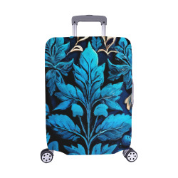 flowers botanic art (9) luggage cover Luggage Cover/Medium 22"-25"