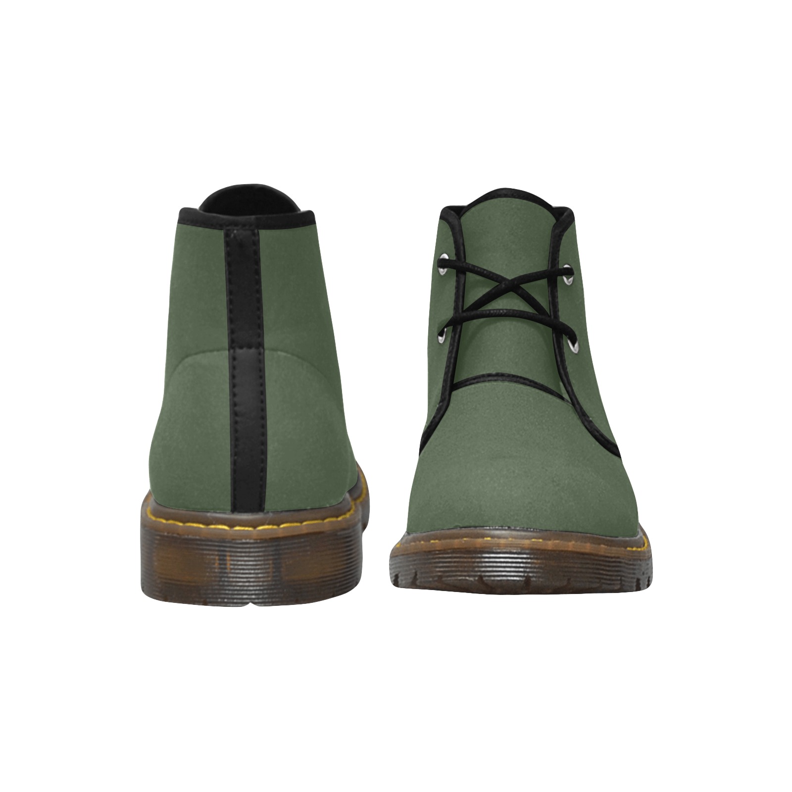 GREEN Men's Nubuck Chukka Boots (Model 2402)