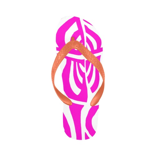 aaa pink Flip Flops for Men/Women (Model 040)
