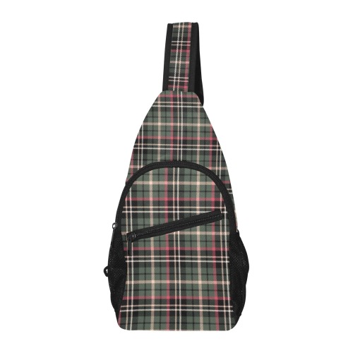 Classic Plaid All Over Print Chest Bag (Model 1719)