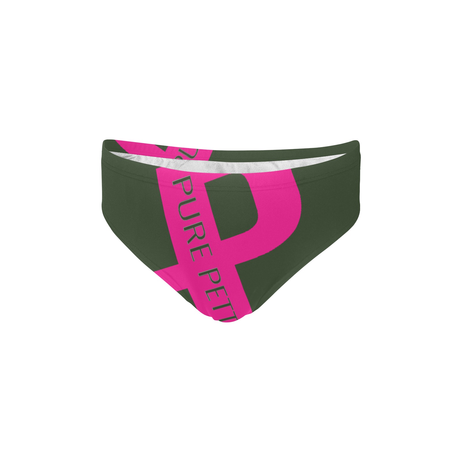 pink green pettiness trunks Men's Swimming Briefs (Model L59)