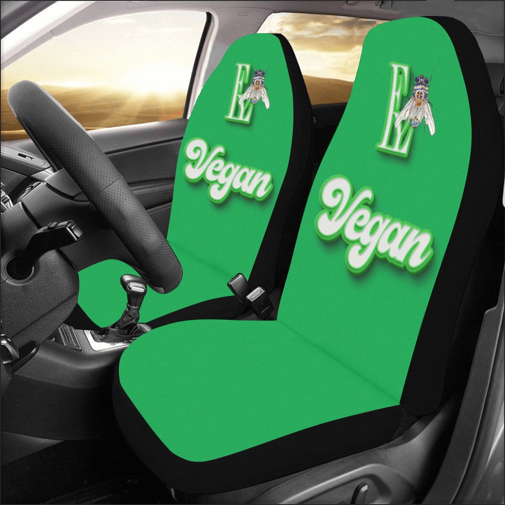 Vegan Collectable Fly Car Seat Covers (Set of 2)