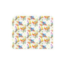 Birds of Paradise Pattern Rectangle Mousepad