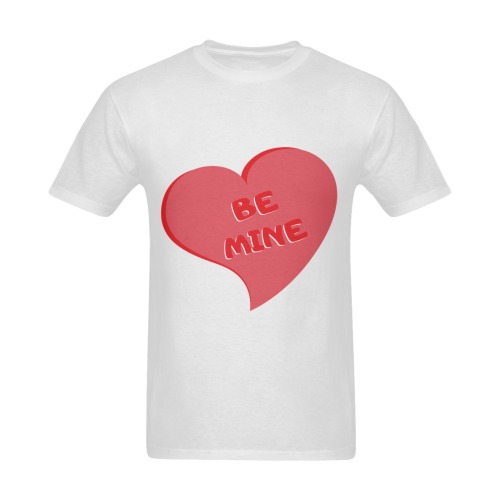 Valentines day Sunny Men's T- shirt (Model T06)