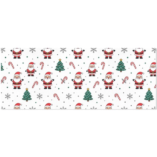 Santa Christmas Tree Pattern