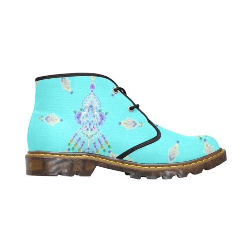 BLEUETS 13 Women's Canvas Chukka Boots (Model 2402-1)