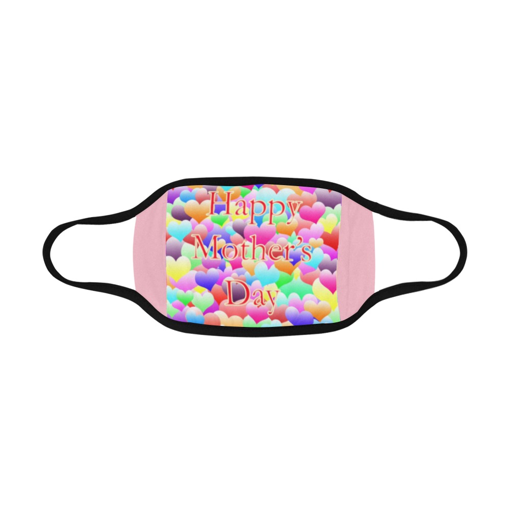 Mother's Day Hearts Mouth Mask