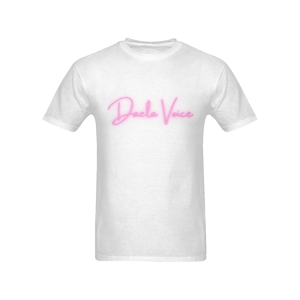 Say My Name (White) Men's T-Shirt in USA Size (Front Printing Only)