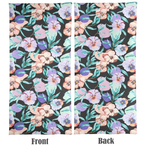 Dark modern tropical floral PD