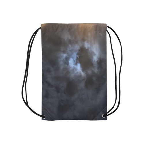 Mystic Moon Collection Small Drawstring Bag Model 1604 (Twin Sides) 11"(W) * 17.7"(H)
