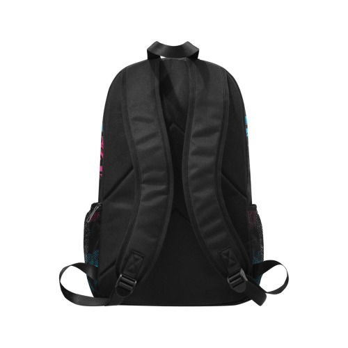 fearfully made Back pack Fabric Backpack with Side Mesh Pockets (Model 1659)