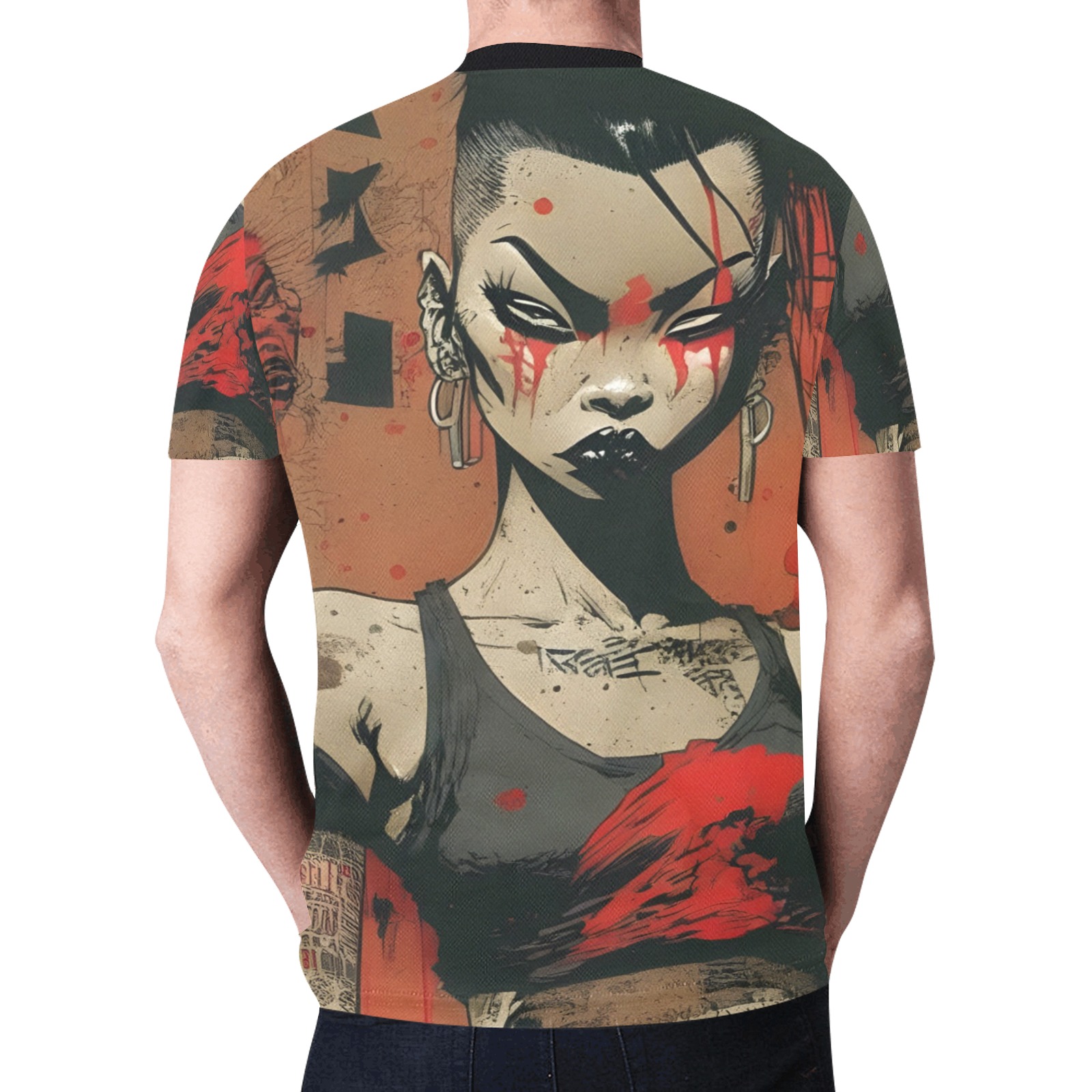 Rebels Maiden New All Over Print T-shirt for Men (Model T45)