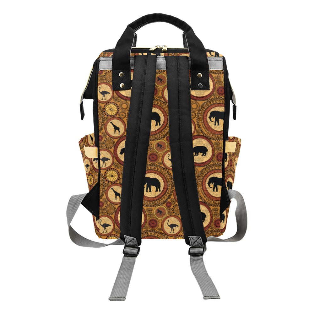 Savannah Multifunctional Diaper Backpack Multi-Function Diaper Backpack/Diaper Bag (Model 1688)