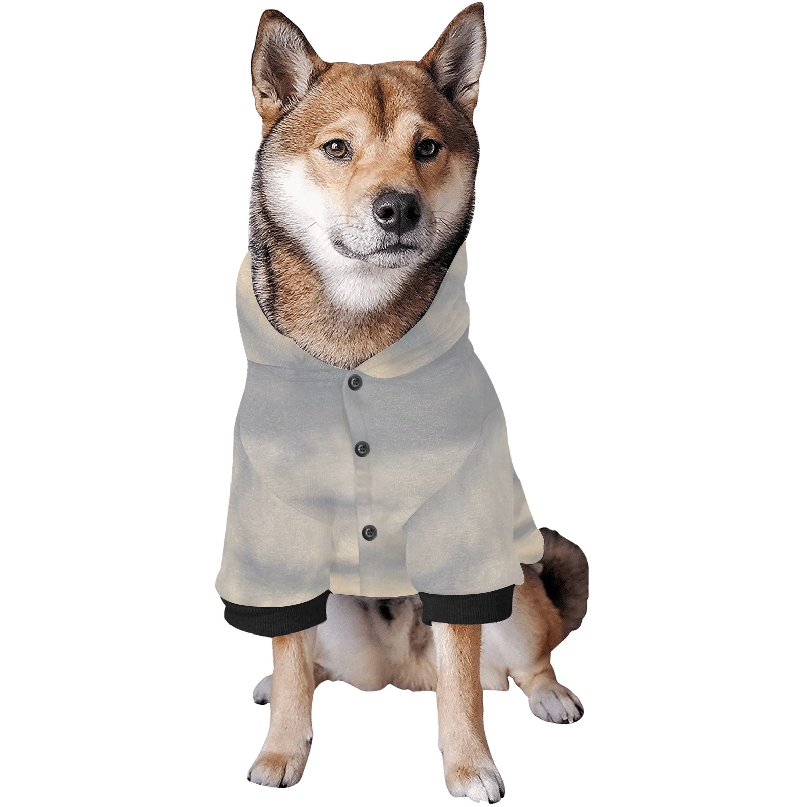 Rippled Cloud Collection Pet Dog Hoodie