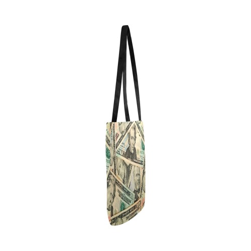 US PAPER CURRENCY Reusable Shopping Bag Model 1660 (Two sides)