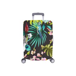 BEAUTIFUL BIRD/FLOWERS Luggage Cover/Small 18"-21"