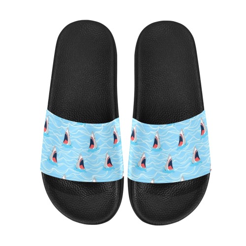 Shark Bait Slides Men's Slide Sandals (Model 057)