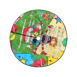 Christmas Skull by Nico Bielow Christmas Tree Skirt 47" x 47"