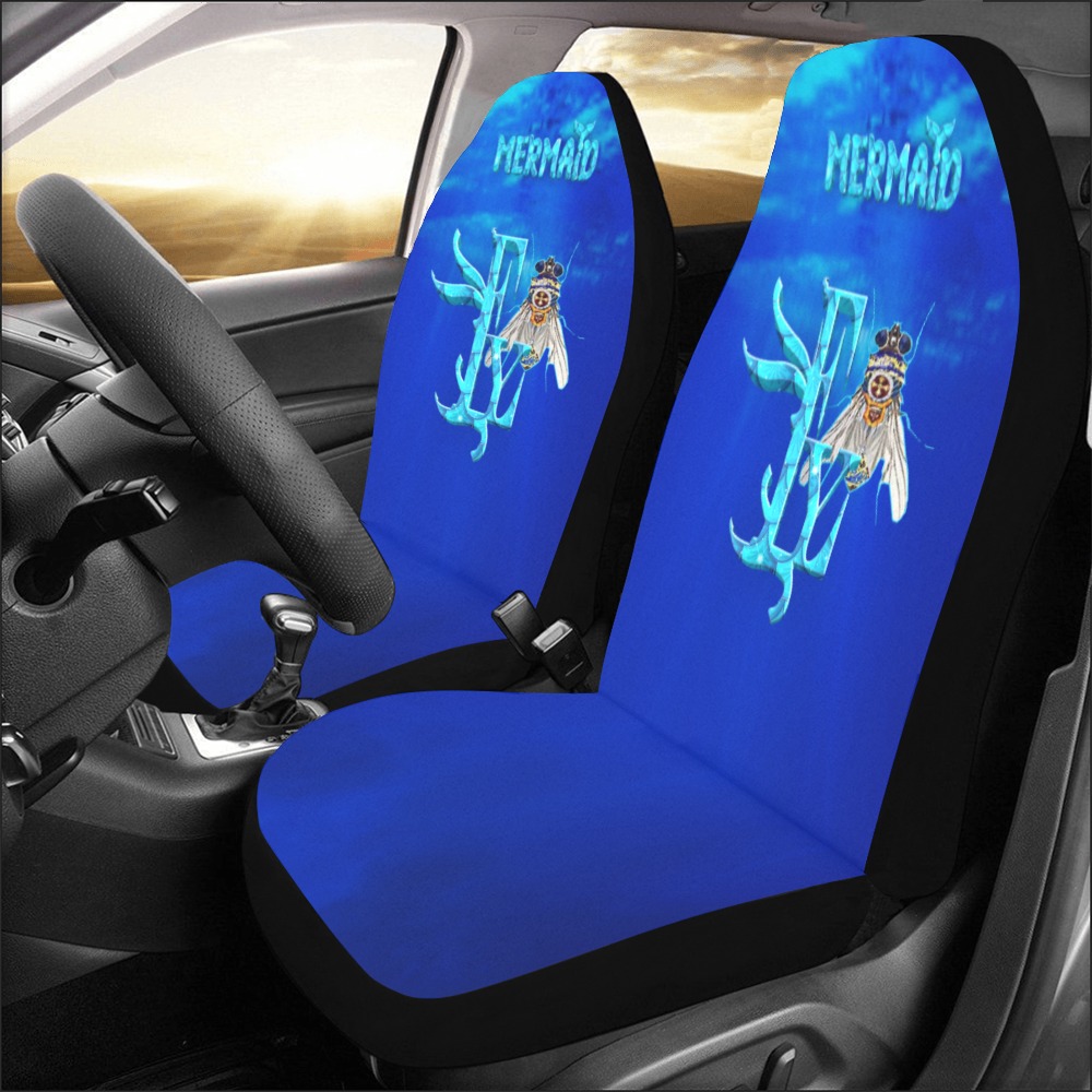 Mermaid Collectable Fly Car Seat Covers (Set of 2)