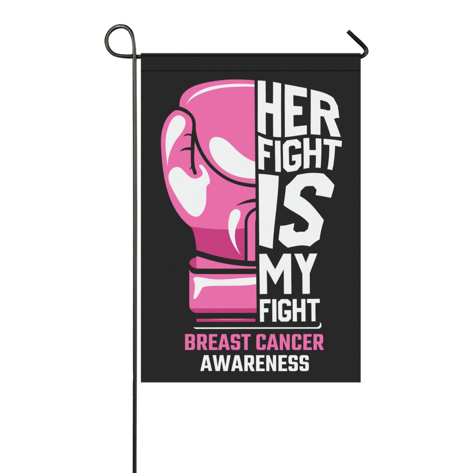 Her Fight Garden Flag 12‘’x18‘’(Twin Sides)