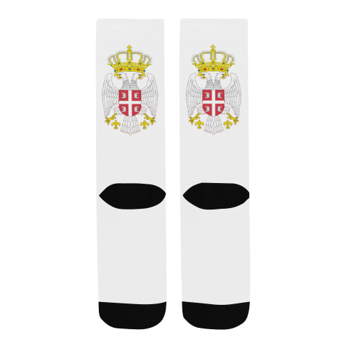 Serbian Eagle Men's Custom Socks