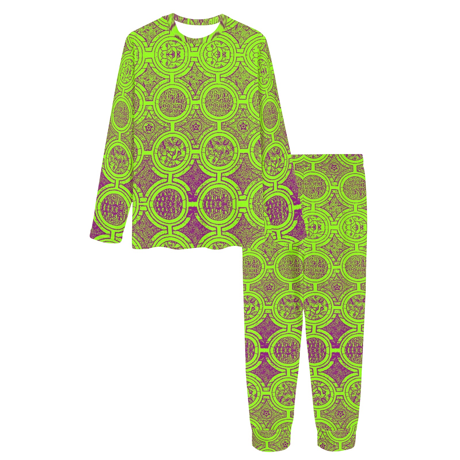 AFRICAN PRINT PATTERN 2 Women's All Over Print Pajama Set